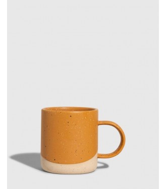mug stoneware 8oz caramel