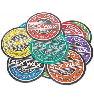 Sticker sex wax circular logo moyen 7"