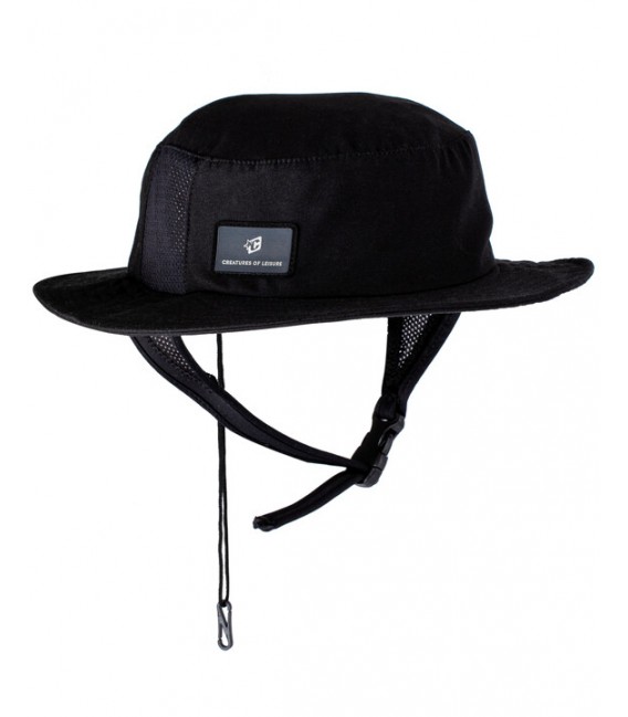 chapeau de surf creatures surf bucket hat noir