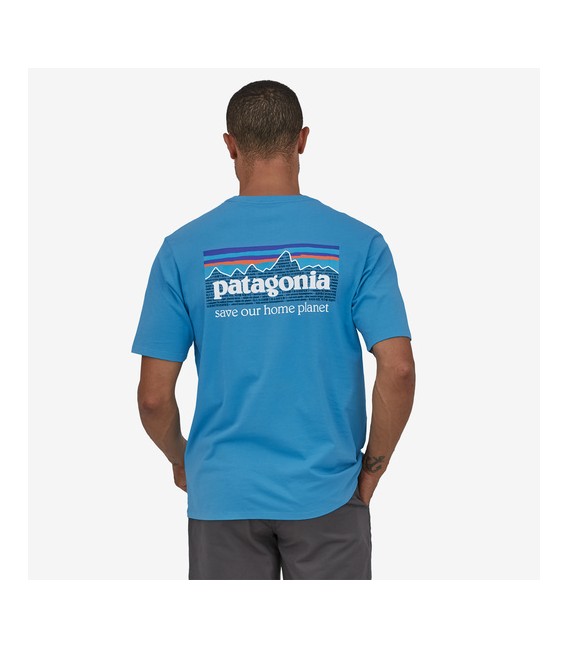 t-shirt patagonia M's P-6 Mission Organic T-Shirt APBL
