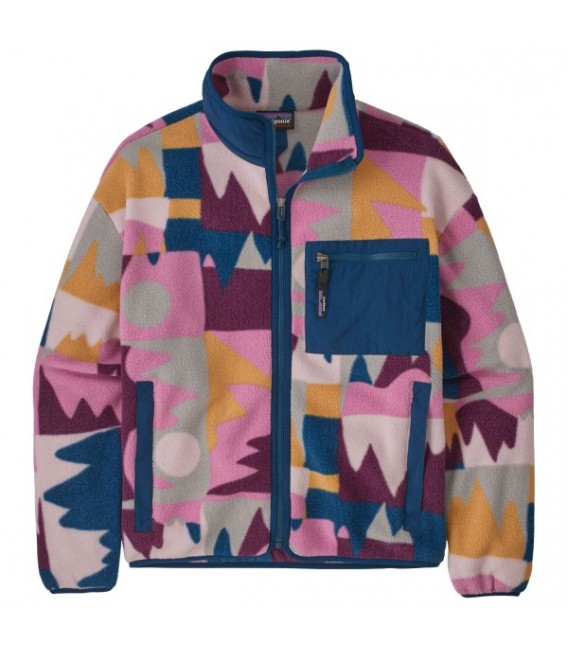 polaire patagonia synchilla jacket FAPI frontera marble pink