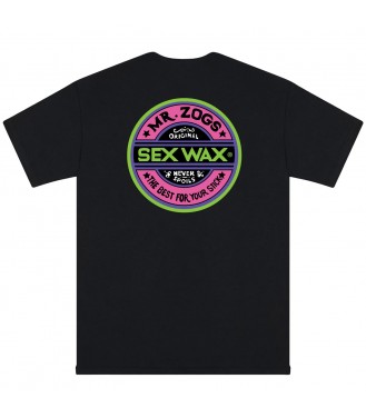 T-shirt Sex wax fluoro black