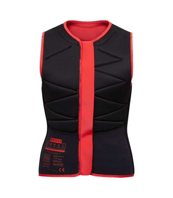 Impact veste Mystic Ruby impact vest Fzip sunet red