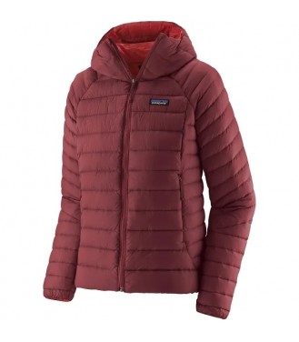 Doudoune Patagonia w's down sweater hoody sequoia red