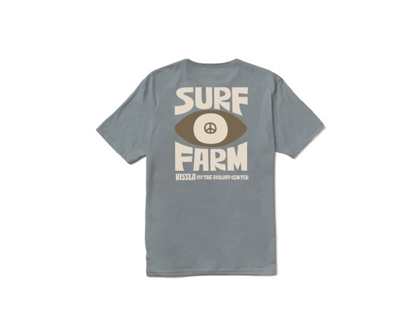 T-shirt Vissla TEC Farm Organic Tee-BHZ