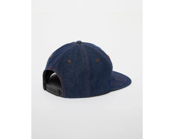 Casquette Volcom Hammered workwear hat dust bowl indigo