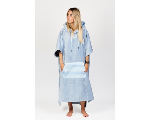 Poncho After Essentials High End - Bleached Blue