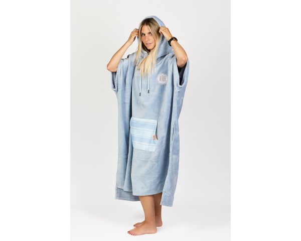 Poncho After Essentials High End - Bleached Blue