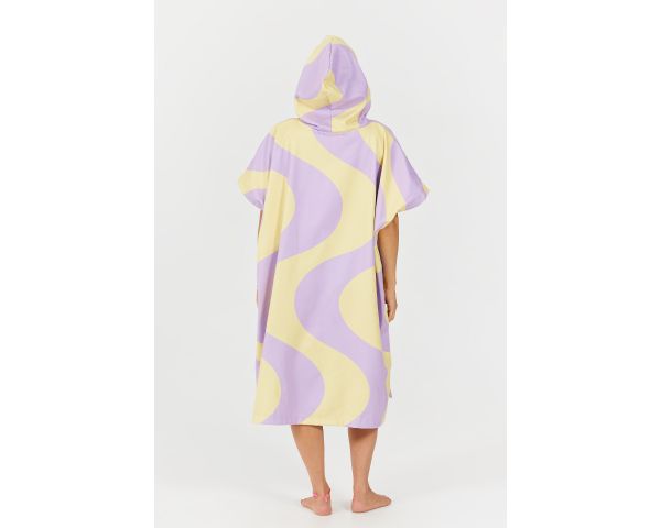 Poncho After Essentials swim Club - ONDULATIONS - PURPLE