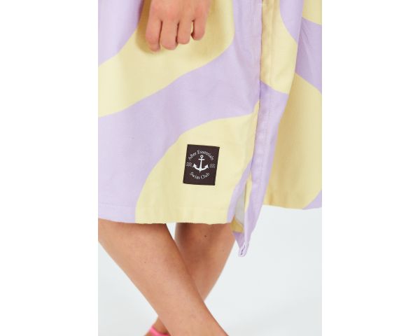 Poncho After Essentials swim Club - ONDULATIONS - PURPLE