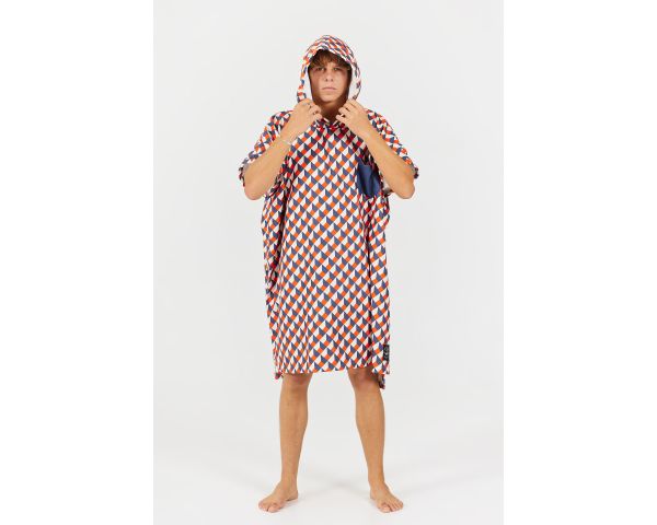 Poncho After Essentials swim club - VERTIGO - ORANGE