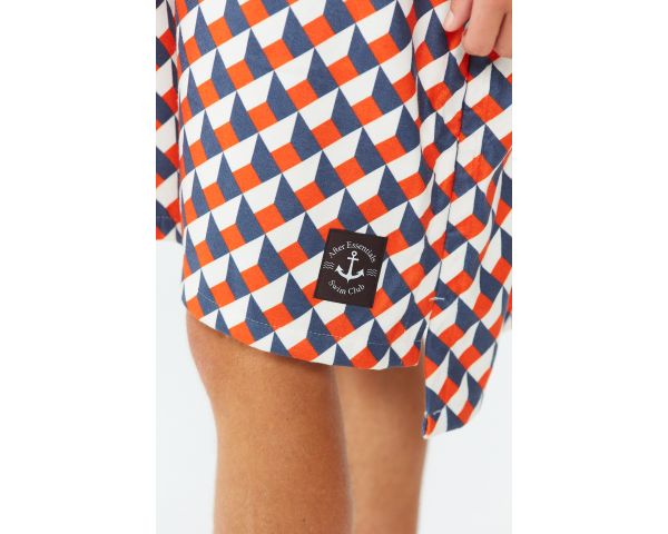 Poncho After Essentials swim club - VERTIGO - ORANGE