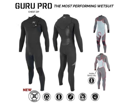 Combinaison Sooruz Fullsuit Men 5/4/3 CZ GURU PRO - ORGANIC OYSTERPRENE