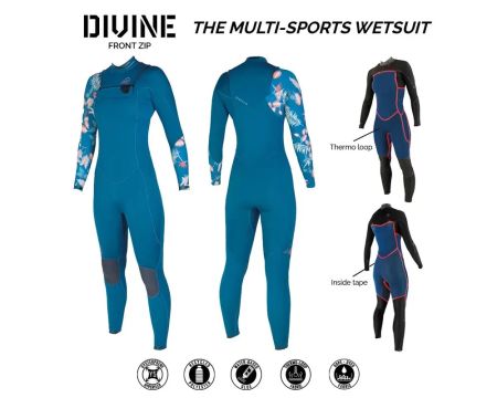 Combinaison Sooruz Integrale Women 5/4/3 FZ DIVINE - Oysterprene EM
