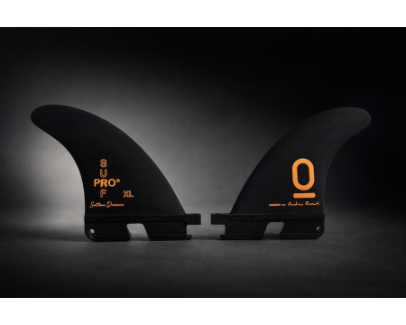 Ailerons Sultan Dreams Asymmetrical Series SURF PRO angle de 1°