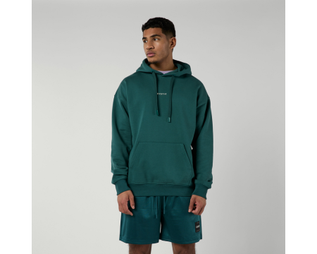 Sweat Mystic rooted hood sweat teal