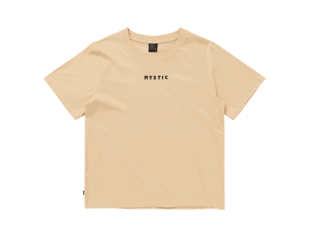 T-shirt Mystic Brand Seasonnal tee women warm sand