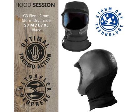 Cagoule sooruz hood session 2mm