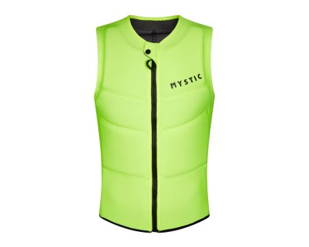 Impact veste mystic star frontzip kite jaune