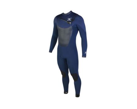 Combinaison Sooruz guru wind 5/4 chest zip oysterprene 2023 bleu L