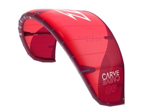 Aile de kitesurf North kiteboarding Carve 2022 rouge