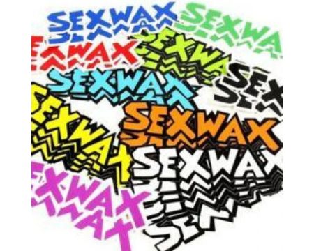 Sticker Sex Wax diecut 8"