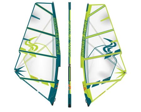 Voile de windsurf simmer blacktip team édition 2023