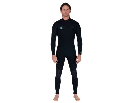 Combinaison Vissla 7 seas 4/3mm full chest zip black