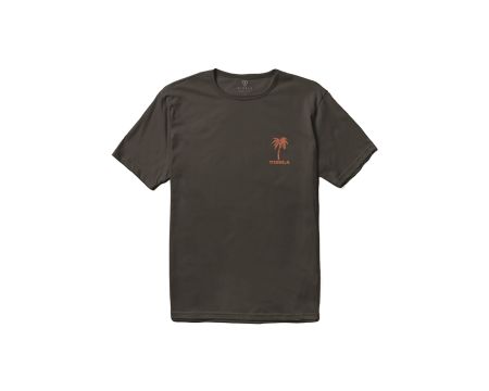 T-Shirt Vissla Creatures Organic Tee noir