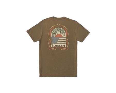 T-shirt Vissla Canopy Cosmic Wash Boys Tee-CHO