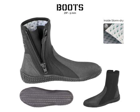 Bottillons sooruz zippés 5mm boots lc zip rt