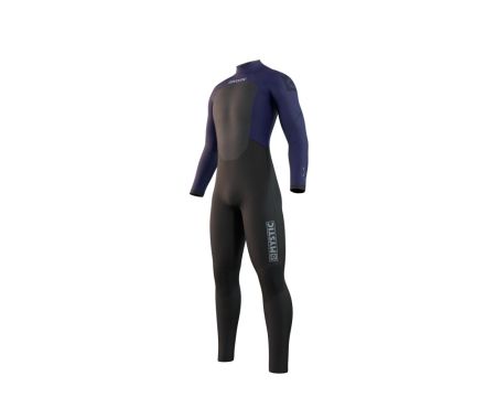 Combinaison Mystic star fullsuit 5/3mm back zip night blue