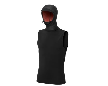 Top cagoule mystic neoprene top with hood 3/2mm