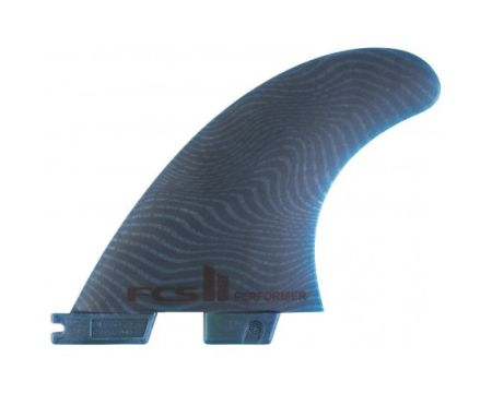 Dérives de surf FCS II Performer Neo Glass Medium Pacific tri-quad Fins