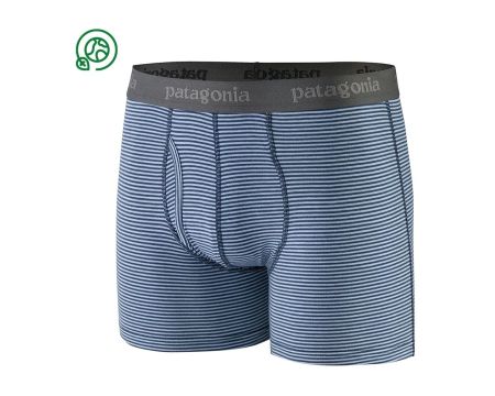 Boxer patagonia M's Essential Boxer Briefs - 3 in fathom stripe new navy