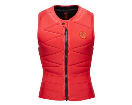 Impact veste Mystic Ruby impact vest Fzip sunet red