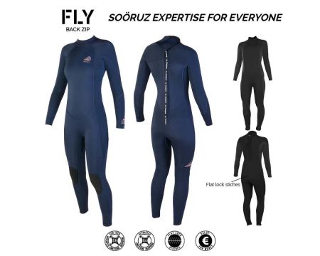 Combinaison Sooruz  fly 3/2 femme back zip