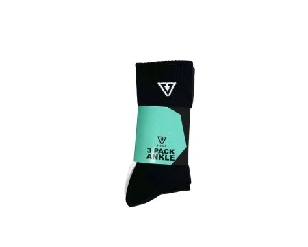 Chaussettes Vissla Logo Sock 3 Pack-AST