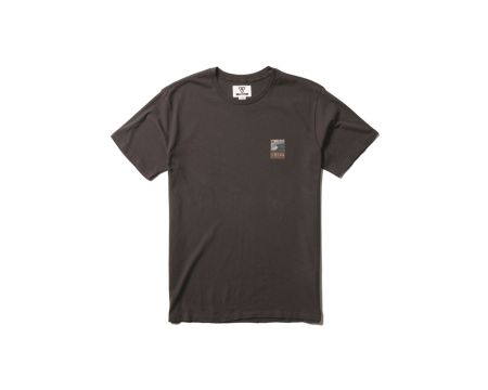 T-shirt Vissla Peaky SS Tee noir