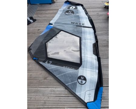 Voile d'occasion North wave clear 3Di 4,7m 2025-26 