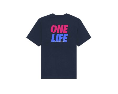 T-shirt One Life Wissant freestyler navy