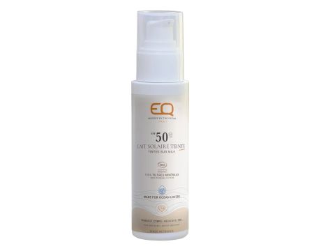 Lait solaire EQ Love teinté naturel SPF50 50ml Bio cosmos