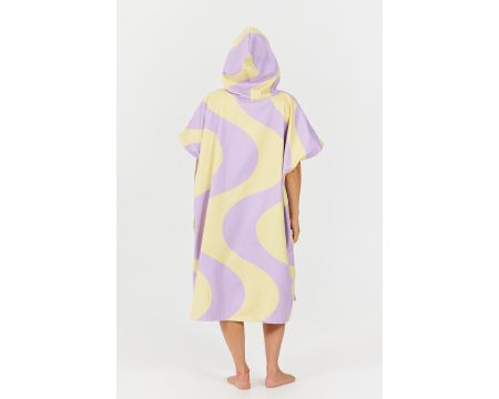 Poncho After Essentials swim Club - ONDULATIONS - PURPLE
