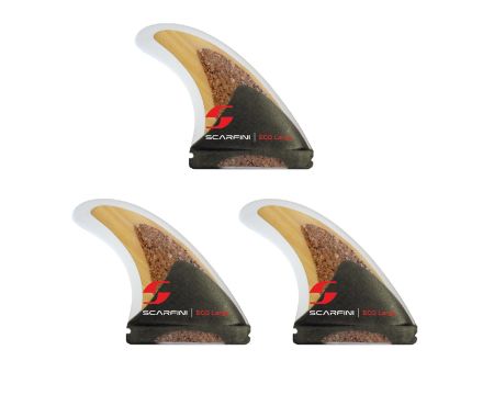 Derives de surf Scarfini FCS thruster set eco