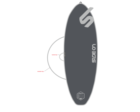 housse de windsurf Side On 5mm 240x75cm