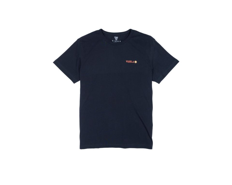 T-Shirt Vissla Coast to Coast Eco SS Tee noir