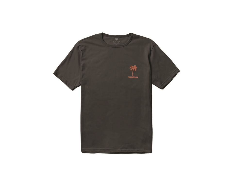 T-Shirt Vissla Creatures Organic Tee noir