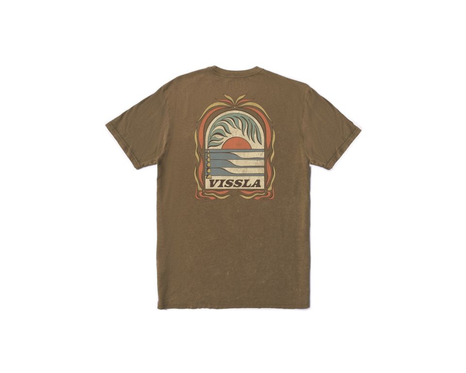 T-shirt Vissla Canopy Cosmic Wash Boys Tee-CHO