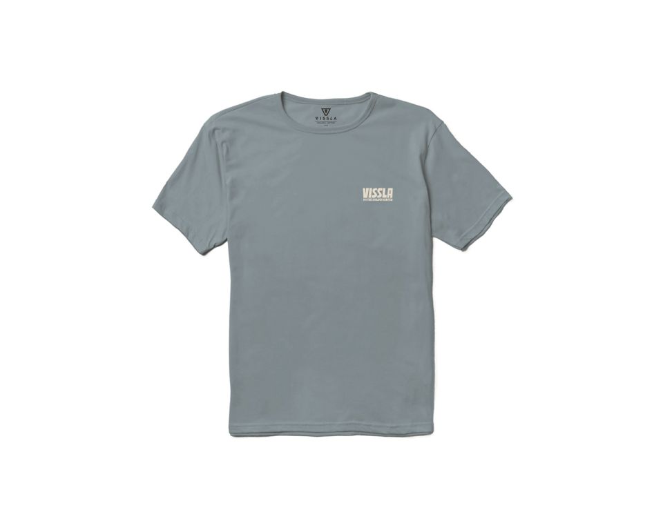 T-shirt Vissla TEC Farm Organic Tee-BHZ