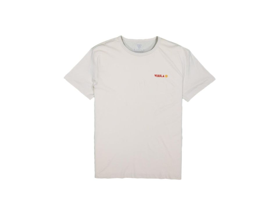 T-Shirt Vissla Coast to Coast Eco SS Tee blanc